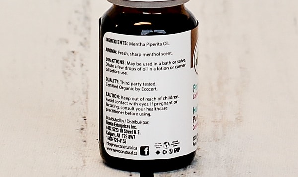 Organic Peppermint Oil