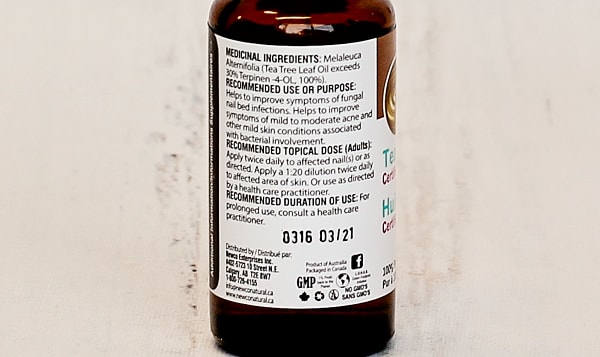 Organic Tea Tree Oil