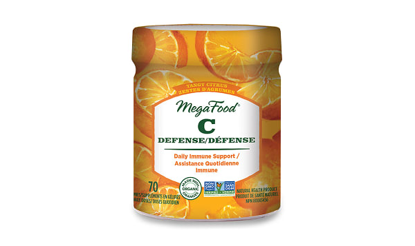 Organic Vitamin C Defense Gummies - Tangy Citrus