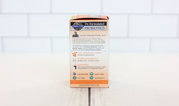 Garden Of Life Dr Formulated Probiotics Once Daily Shelf Stable