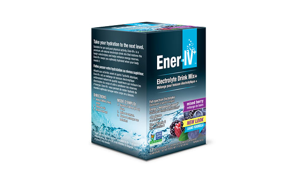Ener-IV Electrolyte Drink Mix - Mixed Berry