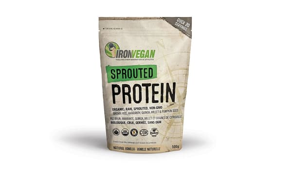 Organic Sprouted Protein Powder - Vanilla