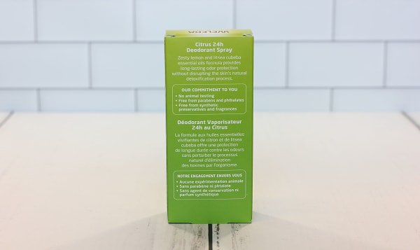 Organic Deodorant Spray - Citrus