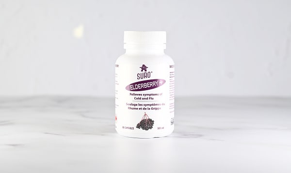 Organic Elderberry Supplements Capsules