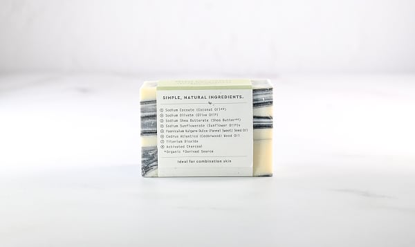 Bar Soap - Fennel & Charcoal