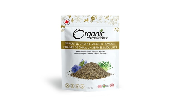 Organic Sprouted Chia & Flax Seed Powder