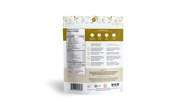 Organic Sprouted Flax Powder