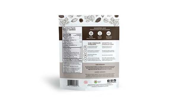 Organic Dark Chocolate Covered Hazelnuts