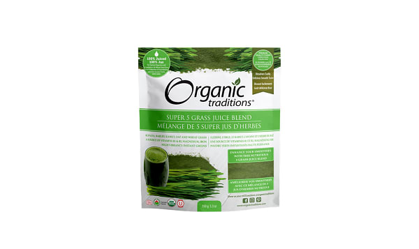 Organic Super 5 Grass Juice Powder