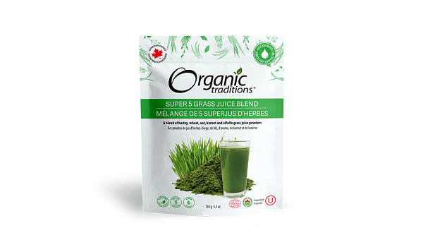 Organic Super 5 Grass Juice Powder