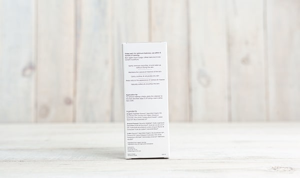 Organic Pure Facial Cleanser for Dry or Sensitve Skin