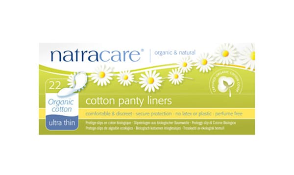 Natracare Organic Ultra Thin Panty Liners, 22 Pack