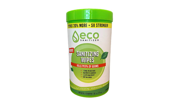 Eco Sanitizing Wipes - 70% Alcohol