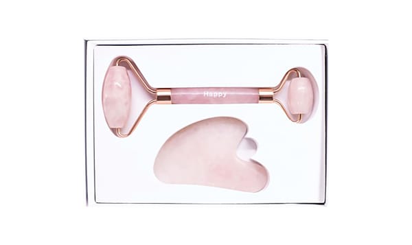 Facial Roller & Gua Sha Kit Rose