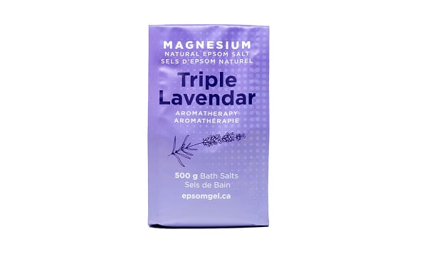 Natural Epsom Salt Bath - Triple Lavendar