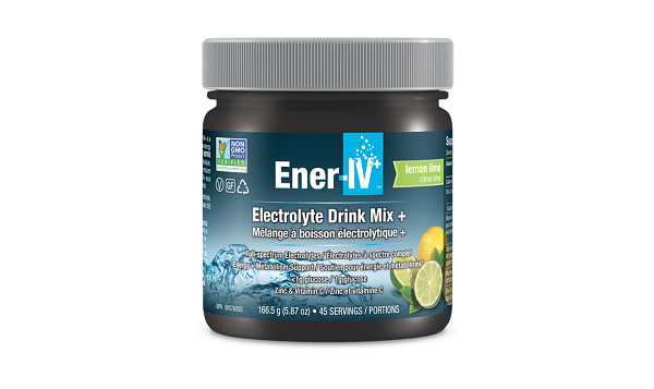 Ener-IV Electrolyte Drink Mix Tub - Lemon Lime