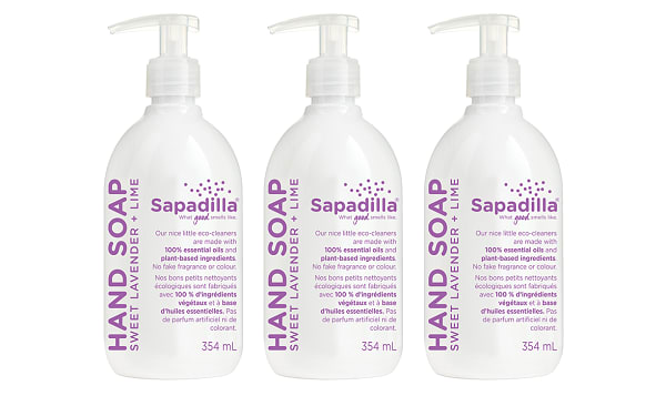 3-pack Liquid Hand Soap - Sweet Lavender & Lime Bundle