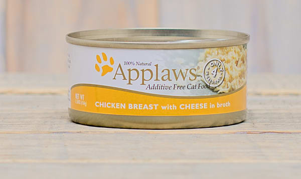 Chicken and store cheese cat food