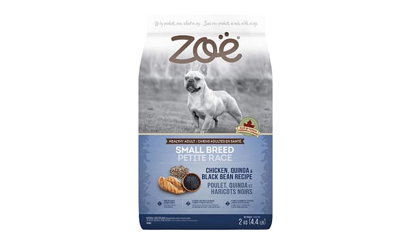 Zoe small breed dog food on sale