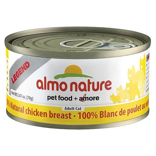 Almo nature green outlet label cat food