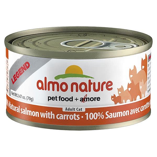 Salmon with Carrots Cat Food