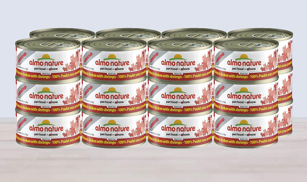 Chicken & Shrimp Cat Food - CASE