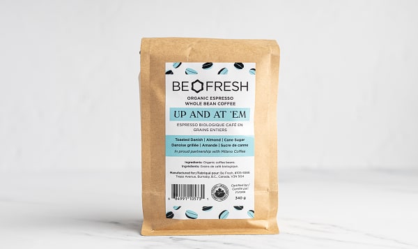 Organic Up and at ‘em - Espresso, Whole Bean
