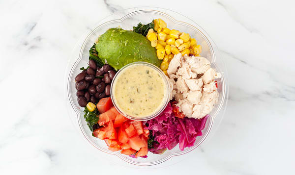 Baja Chicken Salad Bowl