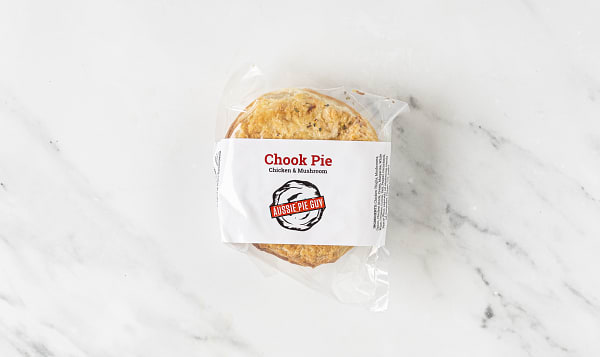 Chook Pie - Chicken and Mushroom (Frozen)