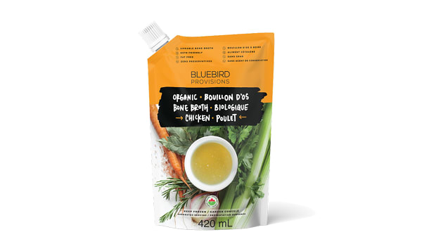 Organic Chicken Bone Broth (Frozen)