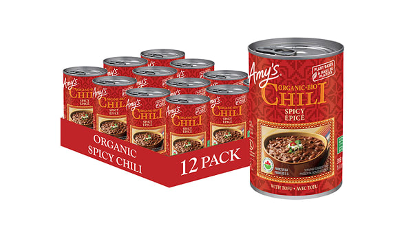 Organic Spicy Chili - BPA Free - CASE
