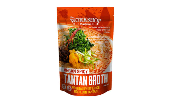 Vegan Spicy Tan Tan Broth (Frozen)