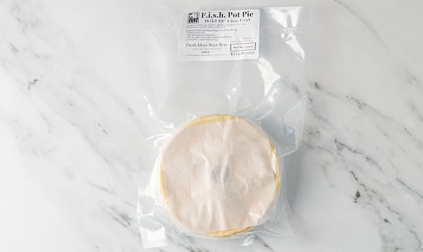 Wild BC Lingcod Pot Pie (Frozen)