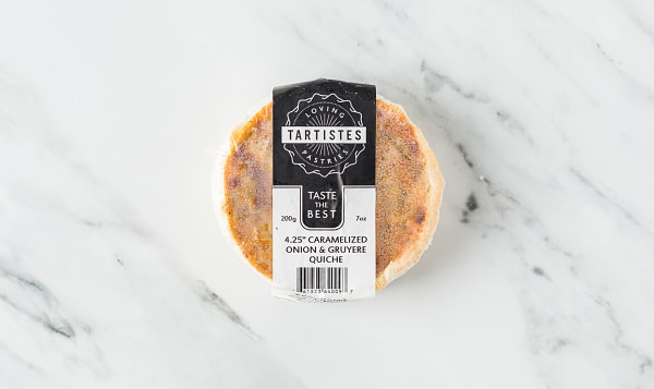 Caramelized Onion & Gruyere Quiche (Frozen)
