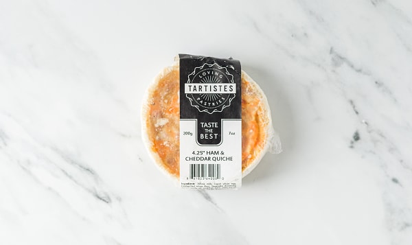 Ham & Cheddar Quiche (Frozen)