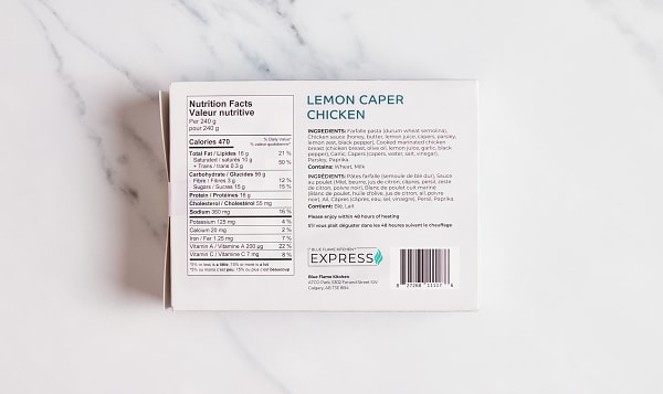 Lemon Caper Chicken (Frozen)