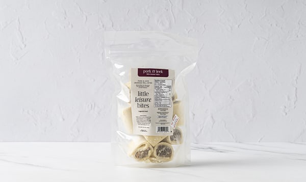 Pork and Leek Little Leisure Bites (Frozen)
