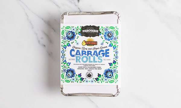 Organic Beef and Super Grains Cabbage Rolls (Frozen)