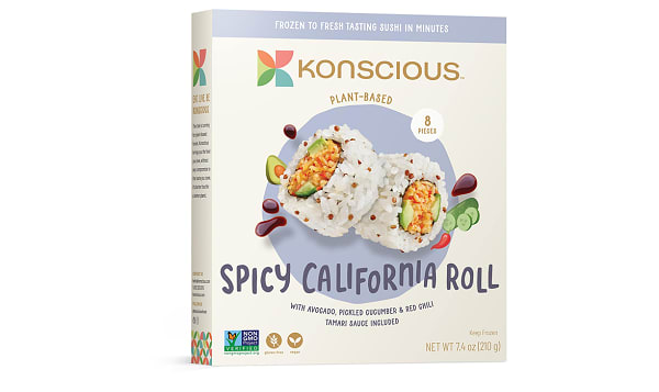 Spicy California Roll Plant Based (Frozen)