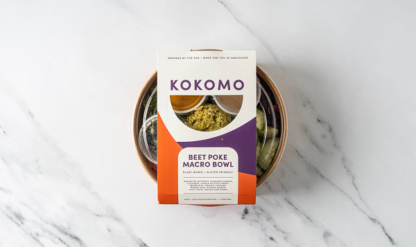 Beet Poke Macro Bowl