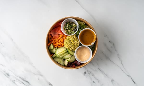 Beet Poke Macro Bowl