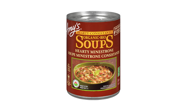 Organic Hearty Minestrone With Vegetables