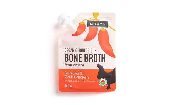 Organic Sriracha & Chili Chicken Bone Broth