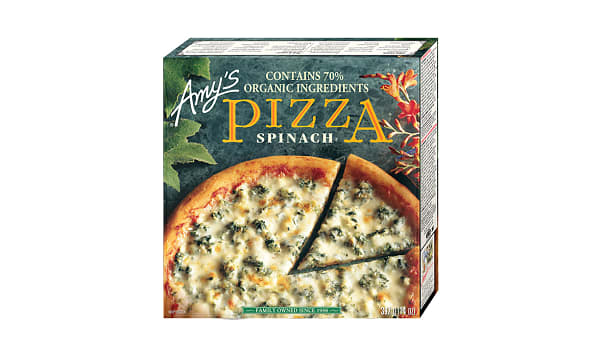 Organic Spinach Feta Pizza (Frozen)