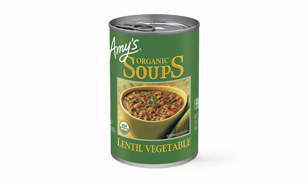 Organic Lentil Vegetable Soup - BPA Free