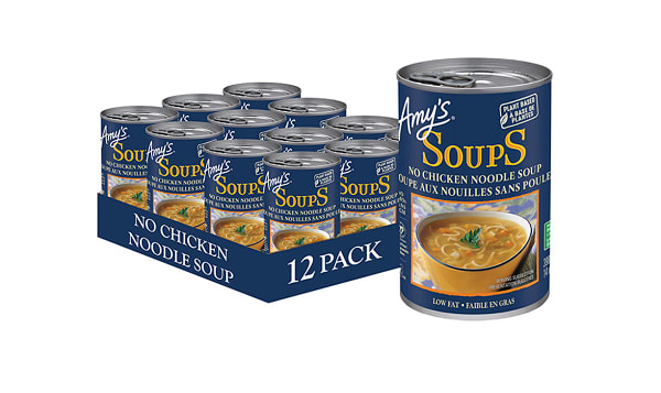 Organic  No Chicken  Noodle Soup - BPA Free - CASE