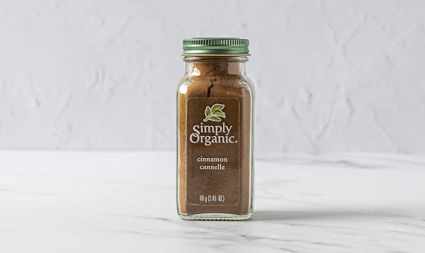 Organic Cinnamon, Ground in Glass Bottle