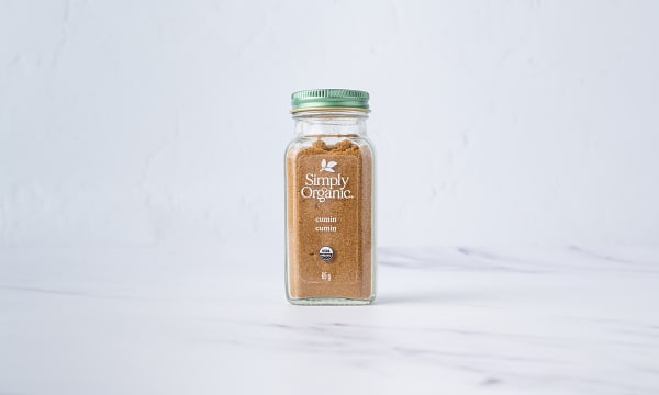 Organic Cumin Seed, Ground, in Glass Bottle