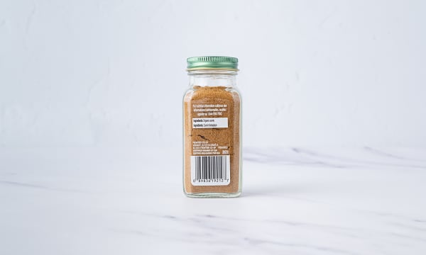 Organic Cumin Seed, Ground, in Glass Bottle