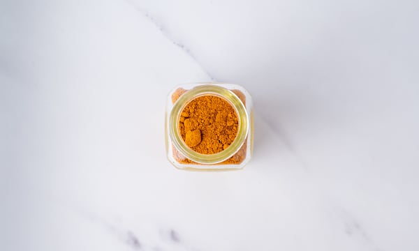 Organic Turmeric Root, Ground in Glass Bottle